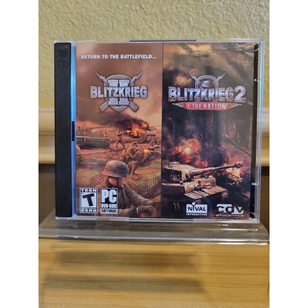 2 Disc‎ Blitzkrieg 2/Blitzkrieg 2: Liberation (PC, 2010) Untested